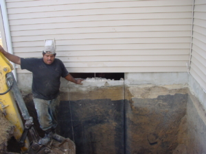 The Basic Basement Co._finished basement with egress door_NJ_June 2012