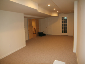 The Basic Basement Co._finished basement with home theater_NJ_April 2012
