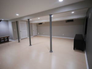 The Basic Basement Co._finished basement with home theater_North Brunswick-NJ_November 2015