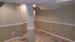 The Basic Basement Co._finished basement with full bathroom_West Caldwell-NJ_April 2016
