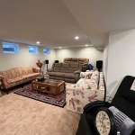 The Basic Basement Co. - Finished Basement with an entertainment area - Princeton, New Jersey - April 2023